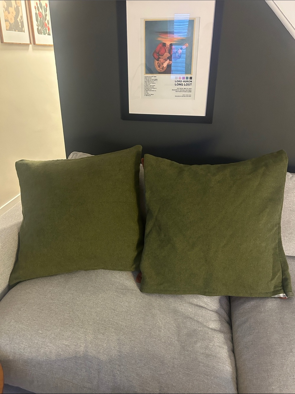 Olive Green Throw Pillow Covers